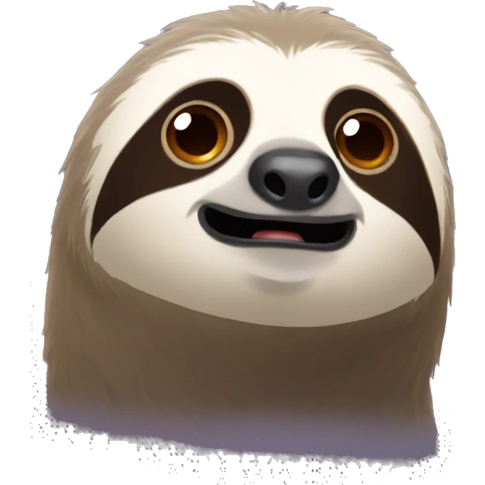 Shocked Sloth emoji