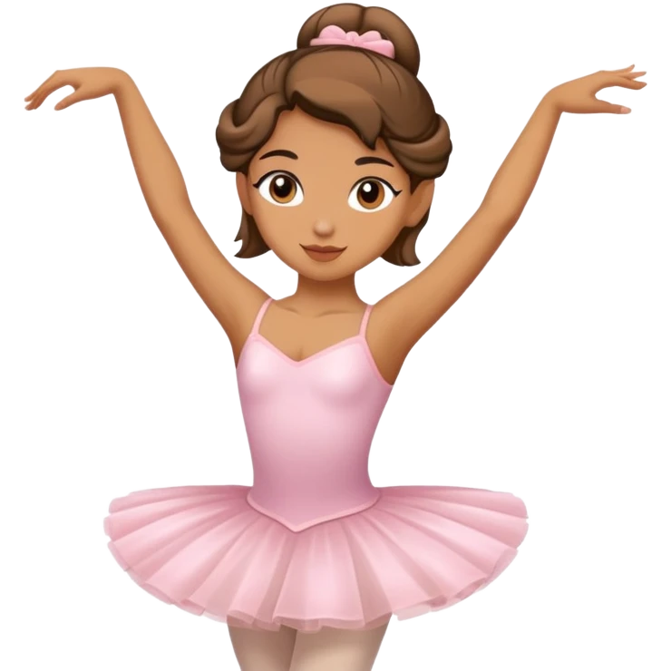 A ballerina capuchina  emoji