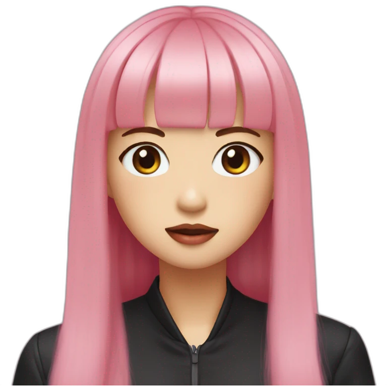 lisa from blackpink emoji