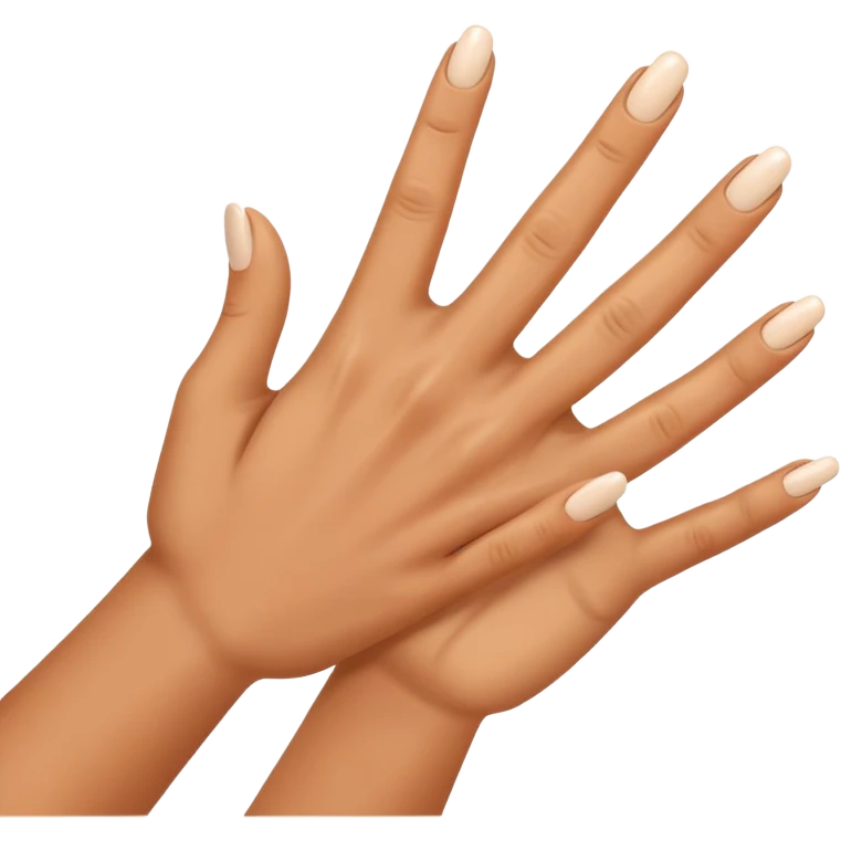 Fingers rubbing emoji
