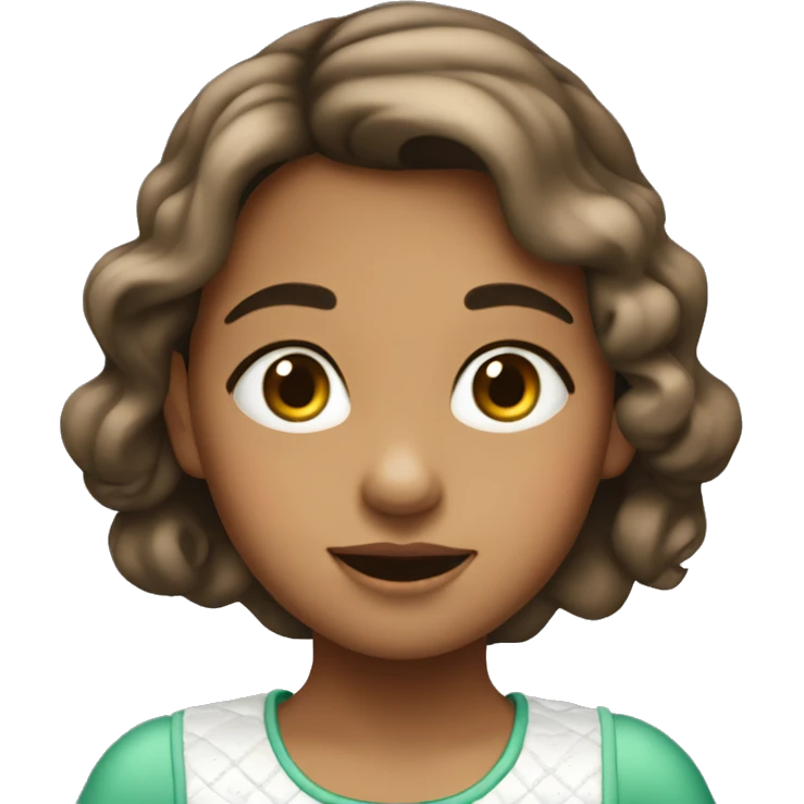 Niña fresa emoji