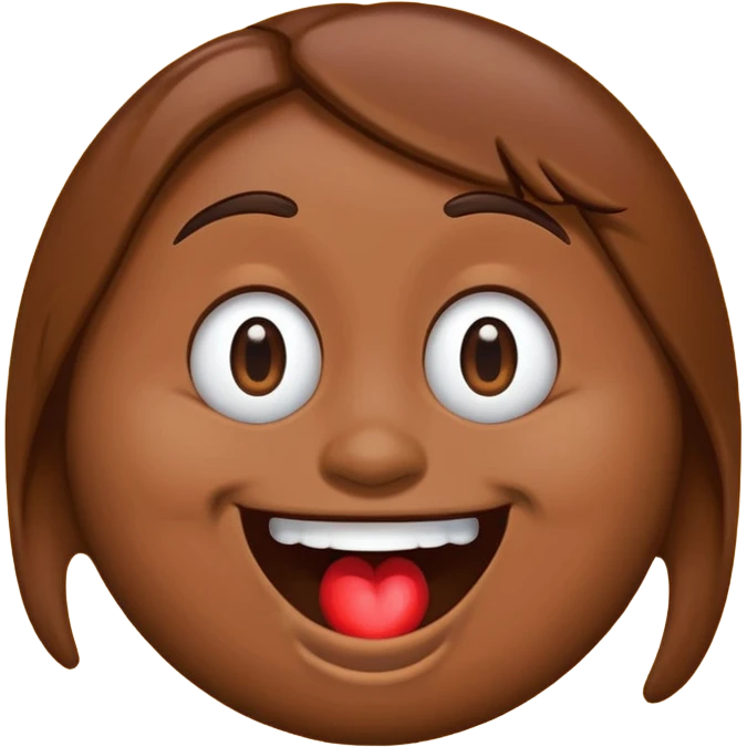 m&m laughing out loud with tears coming out of eyes emoji