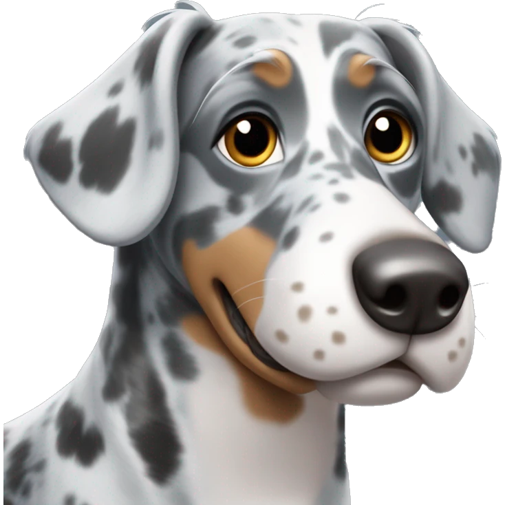 Blue Merle weiner dog emoji