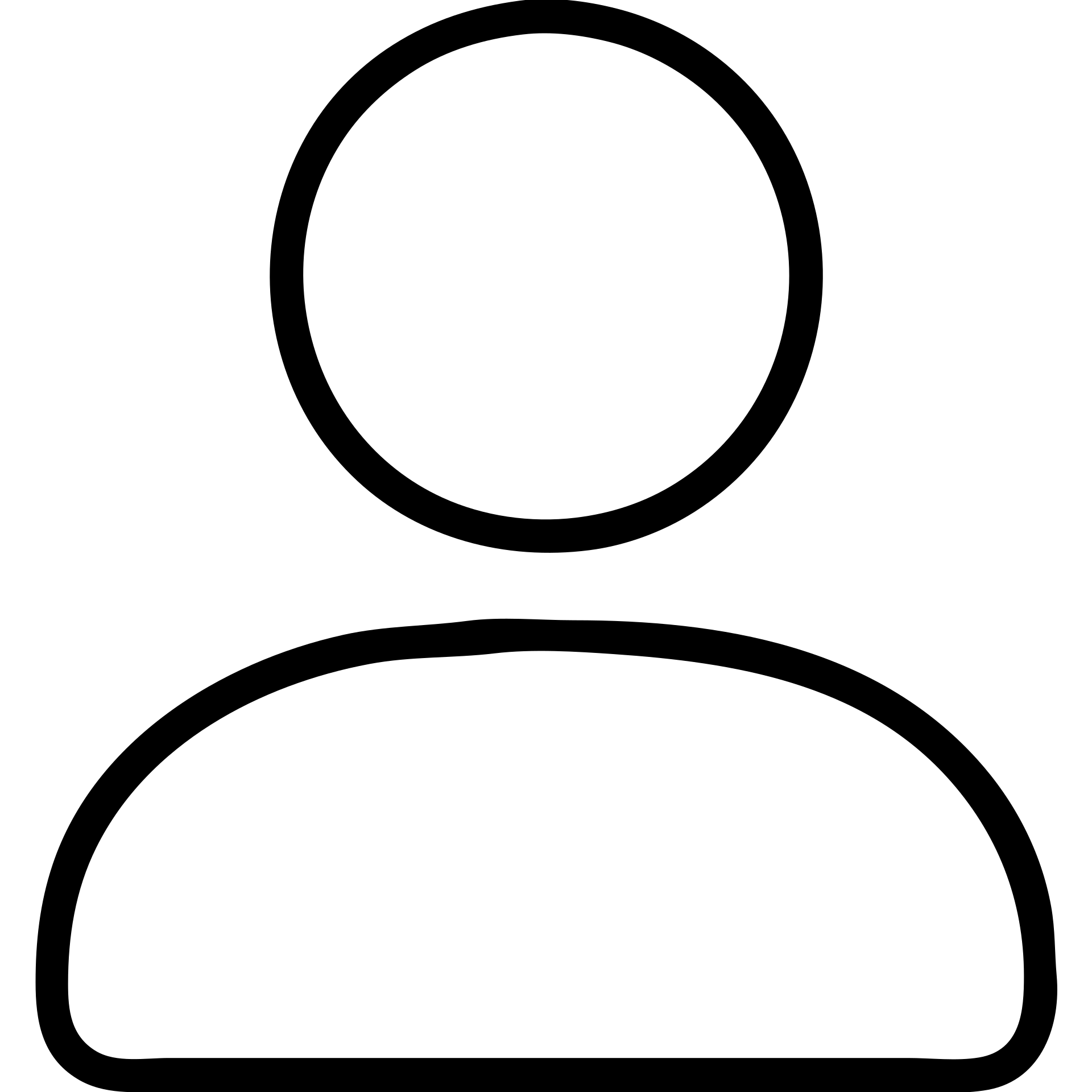 contour image of a person, icon, no fill, outline style, no text emoji
