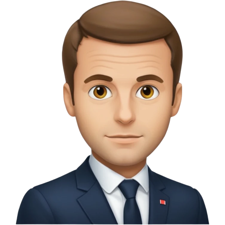 Emanuel Macron emoji