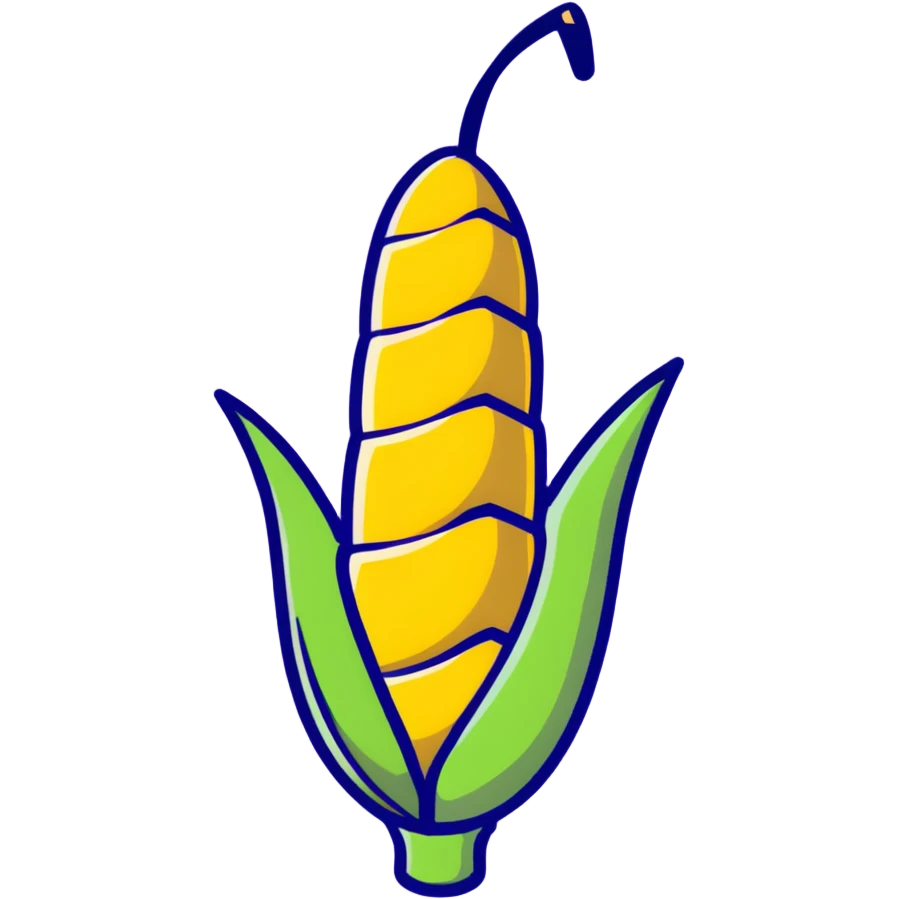 yellow corn cob emoji