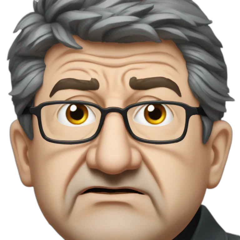 angry jean-luc mélenchon emoji