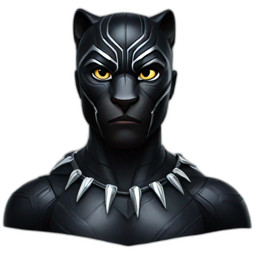 black panther emoji