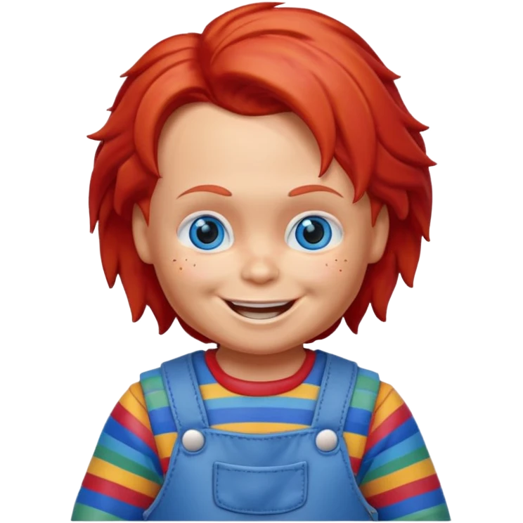 Un emojin de chuky emoji