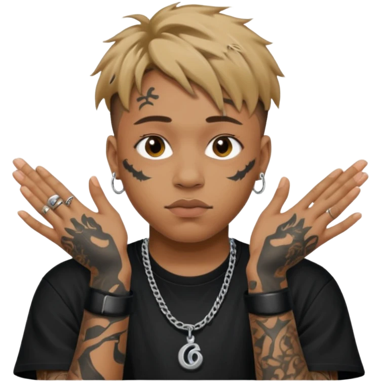 Juice wrld face emoji