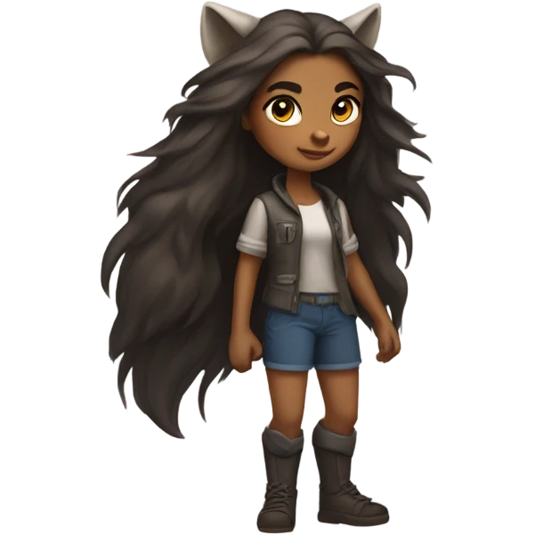 werewolf girl emoji