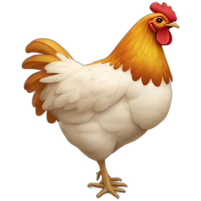 Poulet sous stéroïde  emoji