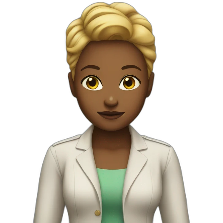 Girl power emoji