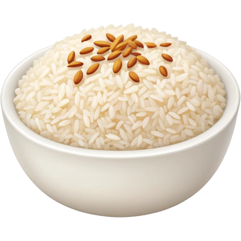 arroz blanco emoji