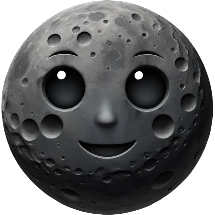 old black moon emoji