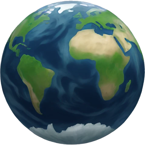 Earth emoji