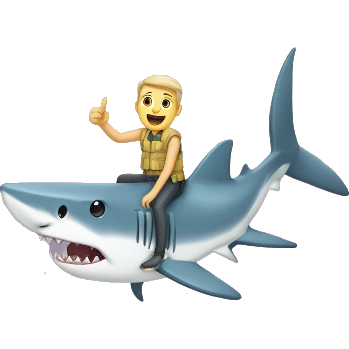 ￼webs on a shark emoji