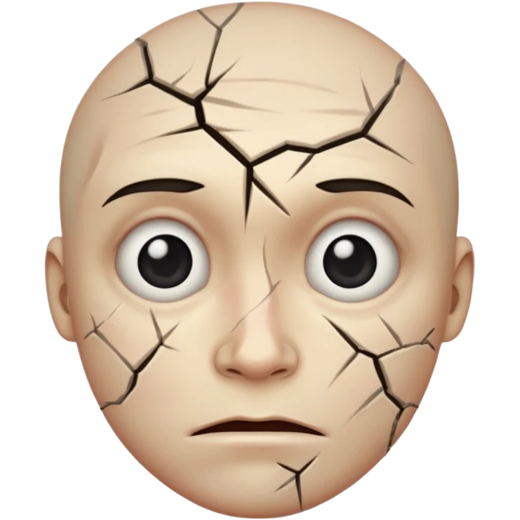 Crack Face emoji
