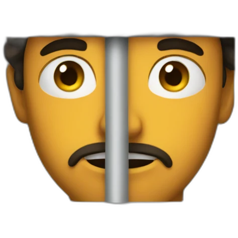 behind bars emoji
