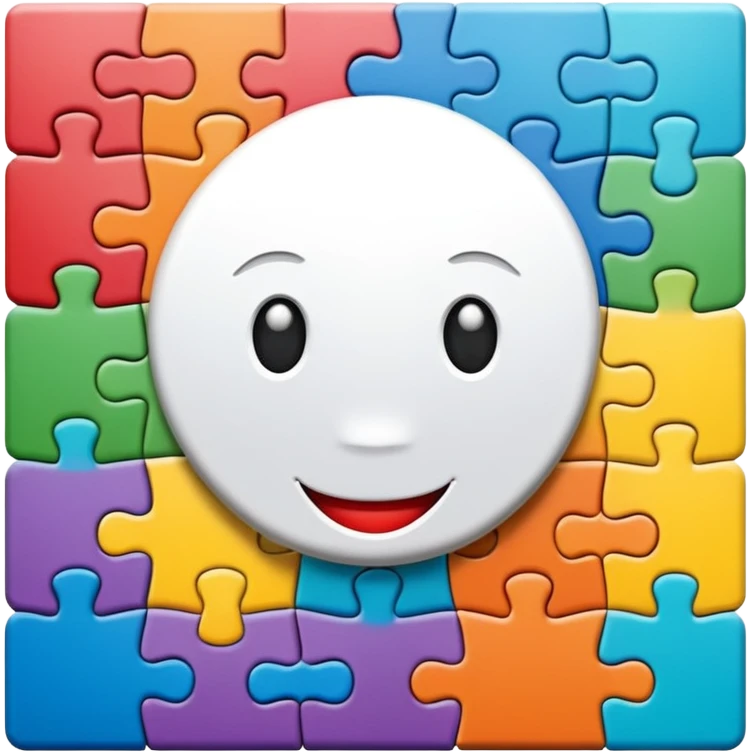 jigsaw puzzle with picture emoji