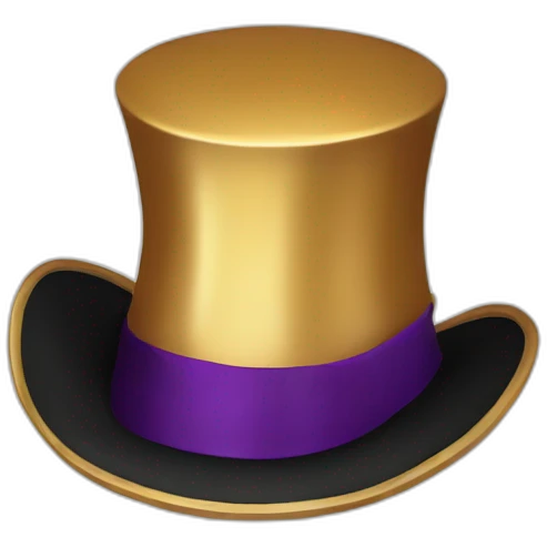 Top hat emoji