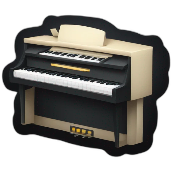 Electric piano emoji