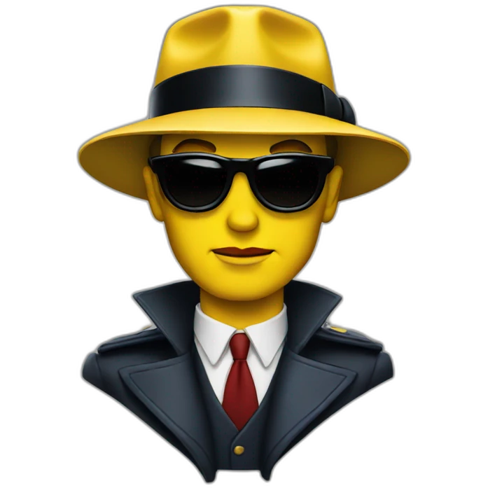 dick tracy emoji