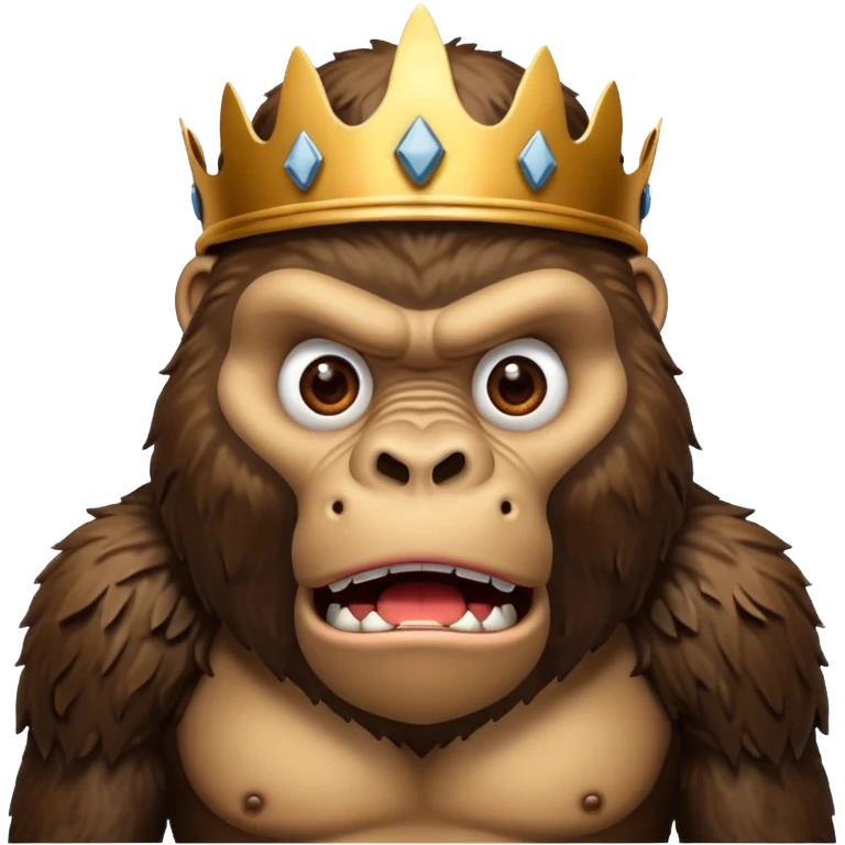 Kong surprised emoji