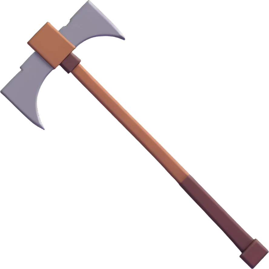 Minecraft pickaxe emoji