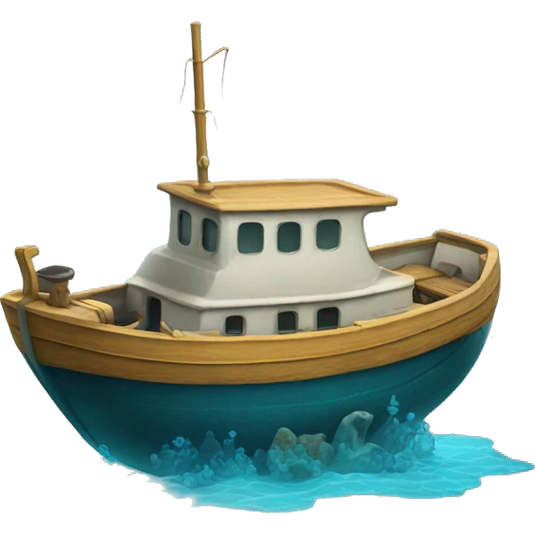 Bateau épave underwater sinked emoji