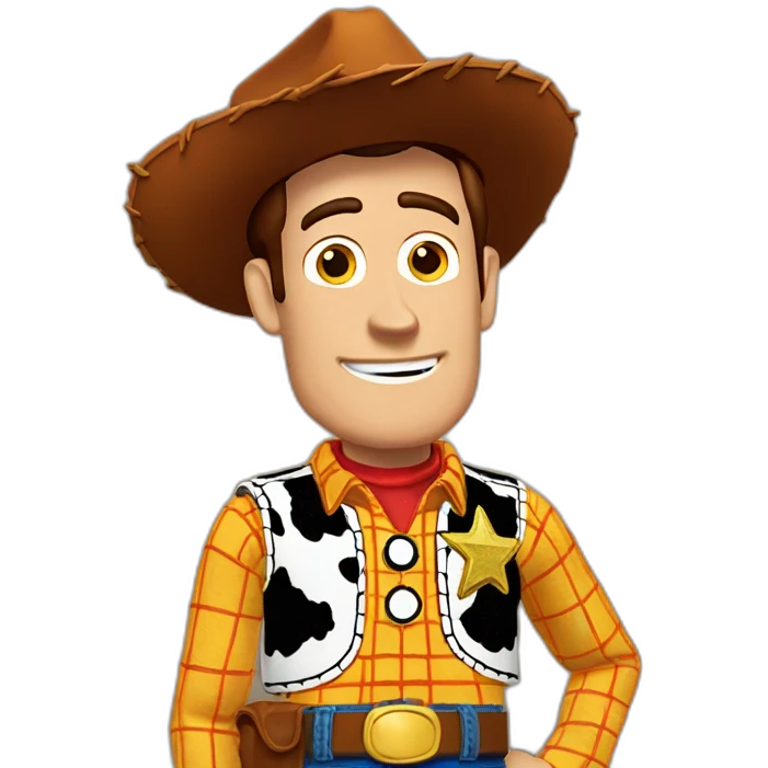 Woody toy story emoji