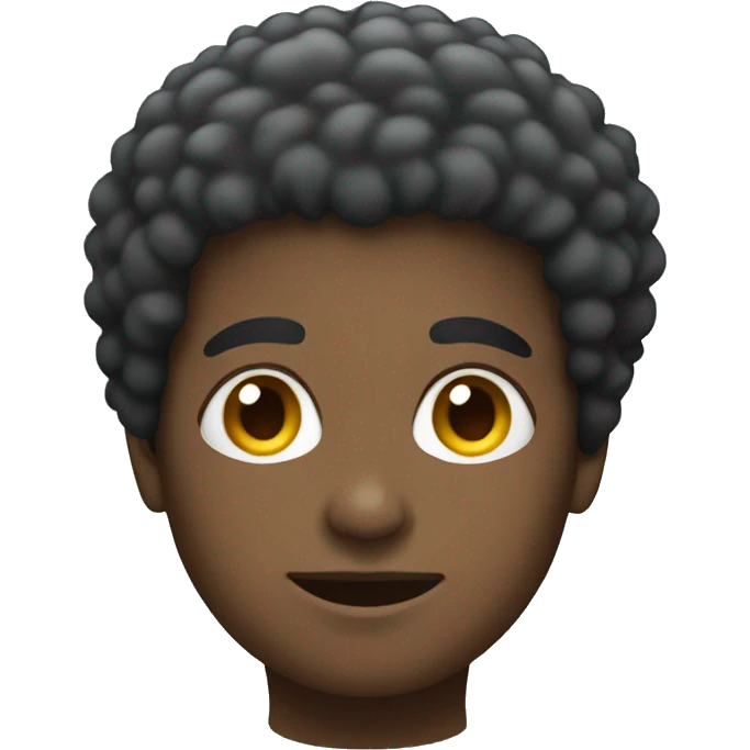 afro emoji