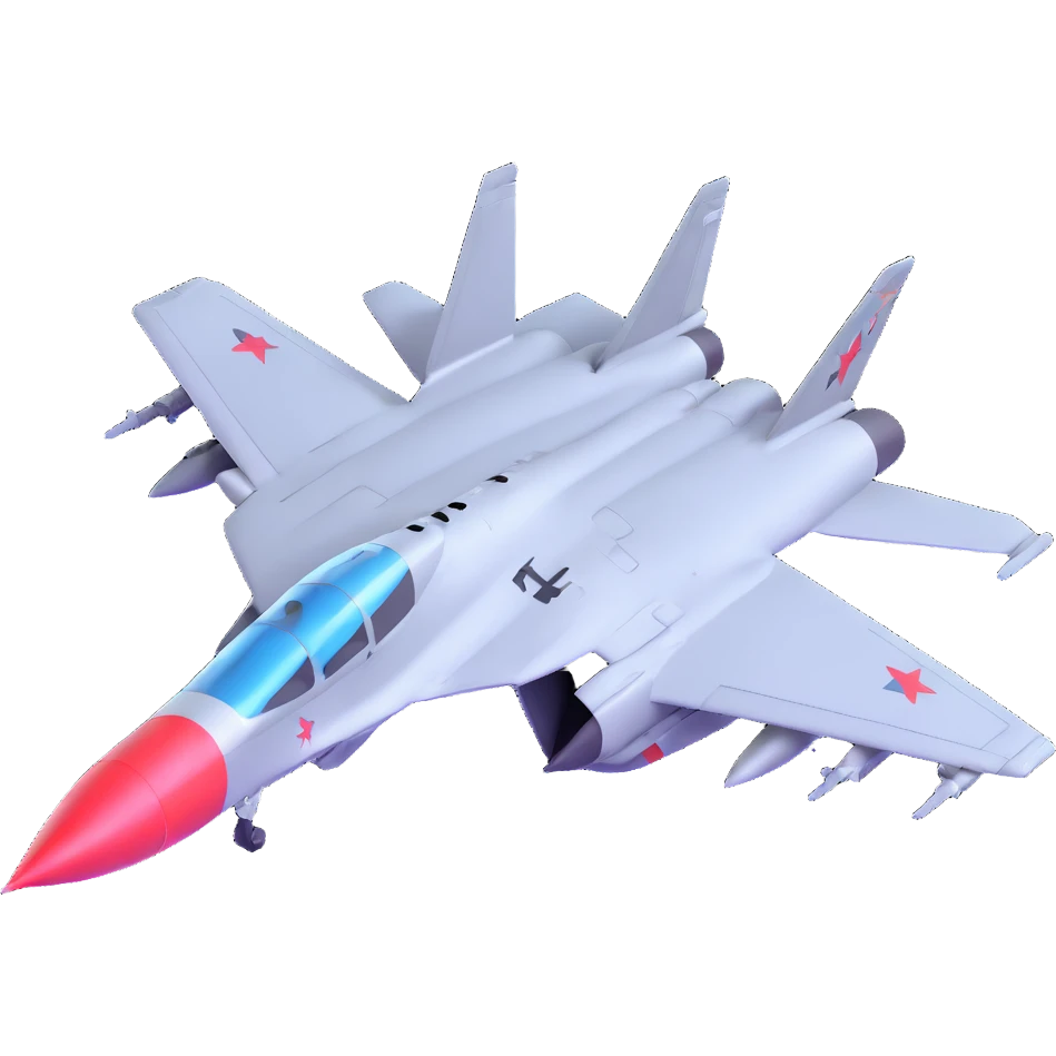 Su-57 fighter jet emoji