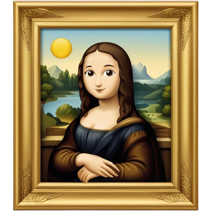 CUADRO DE MONA LI emoji