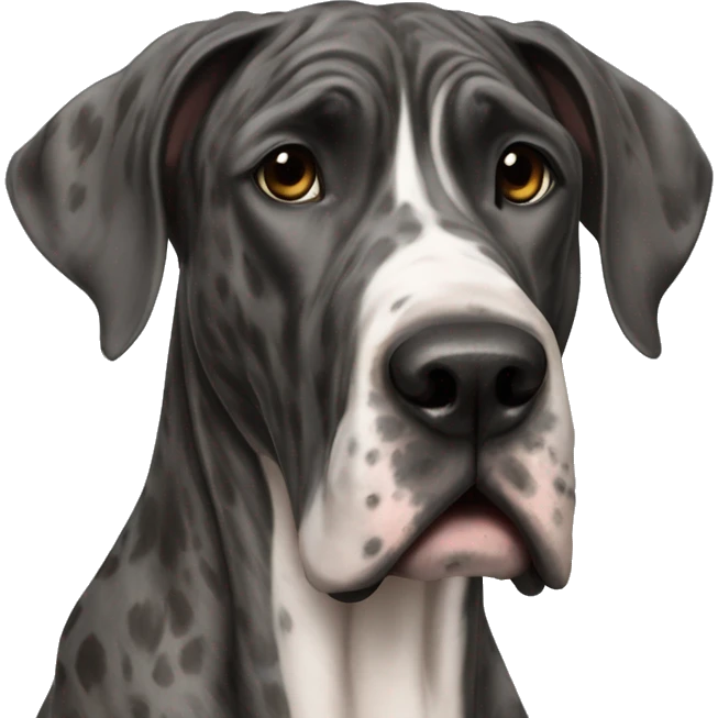 Great dane brindle emoji