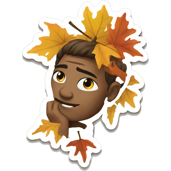 Fall stickers emoji