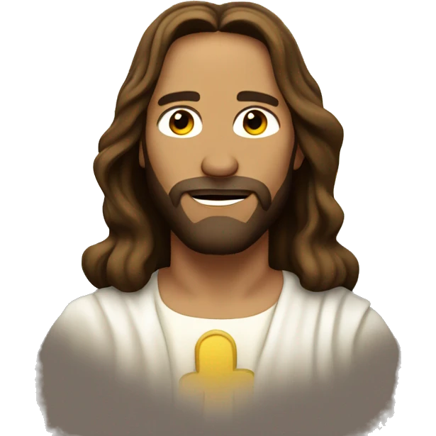 jesus as pop superstar emoji