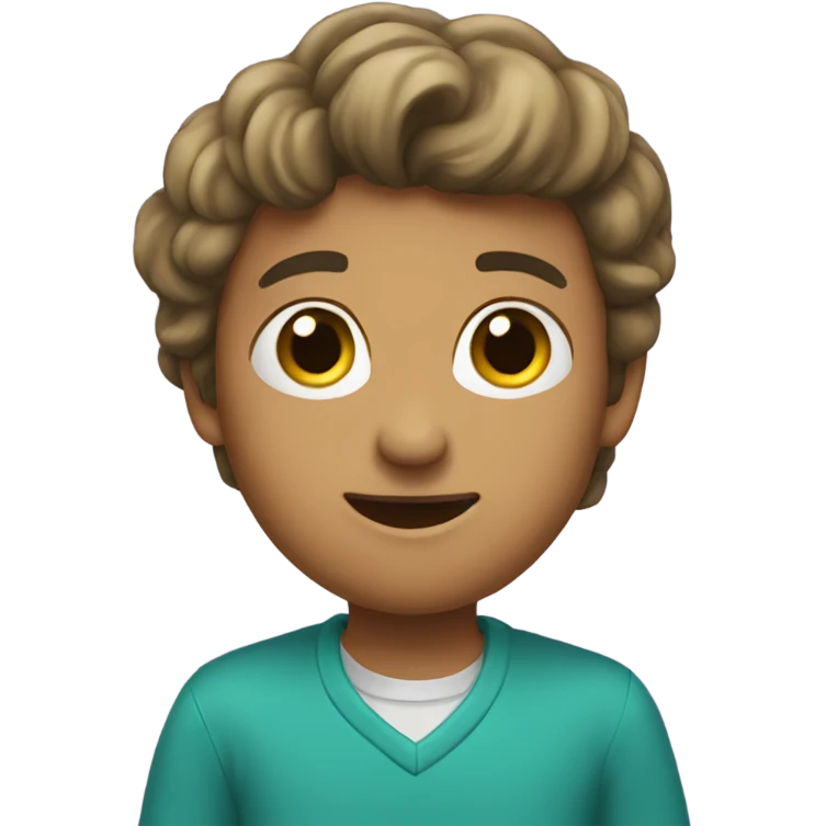 A teal heart emoji