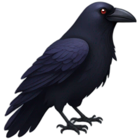 Evil Raven emoji