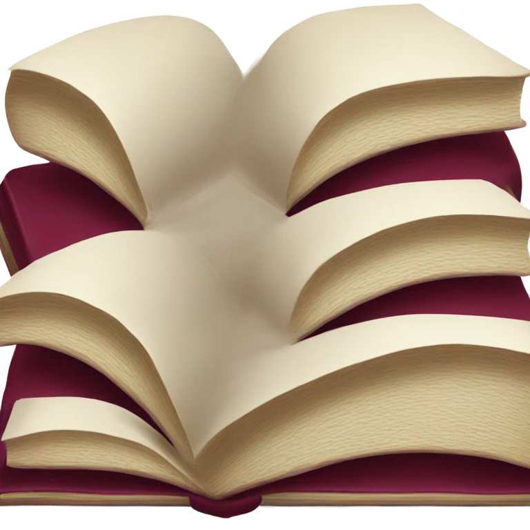 book burgundi emoji