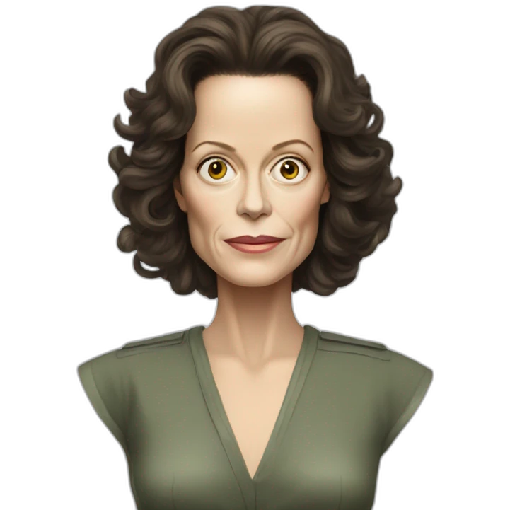 sigourney weaver from alien movie emoji