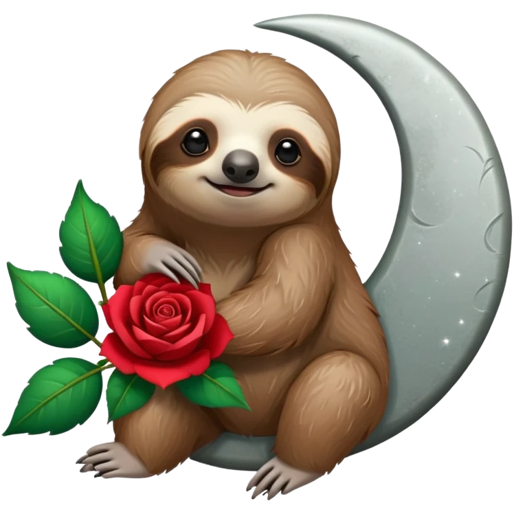 🦥🥀💚🌙 emoji
