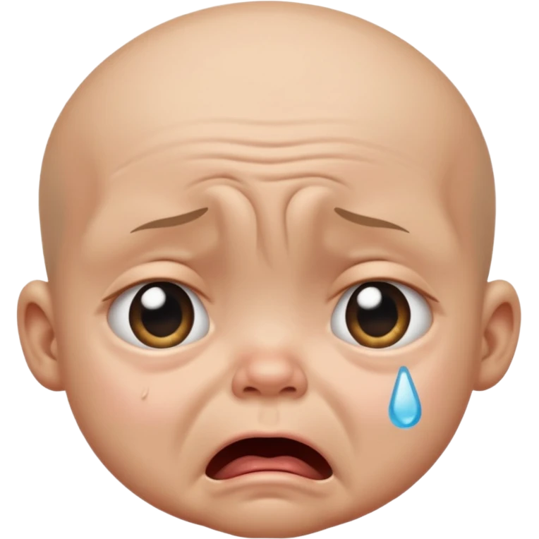 crying baby  emoji