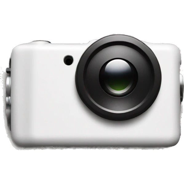 white  disposable camera emoji