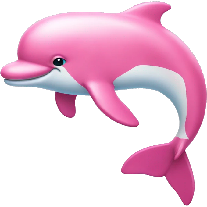 pink dolphin emoji