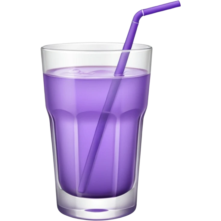 Purple lean drink emoji