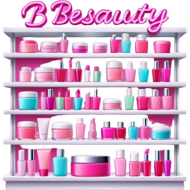 pink beauty store emoji
