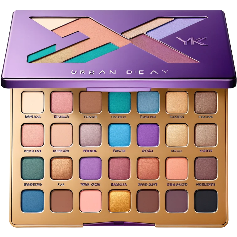 Y2K Urban Decay Palette emoji
