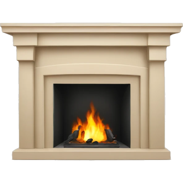 fireplace beige emoji