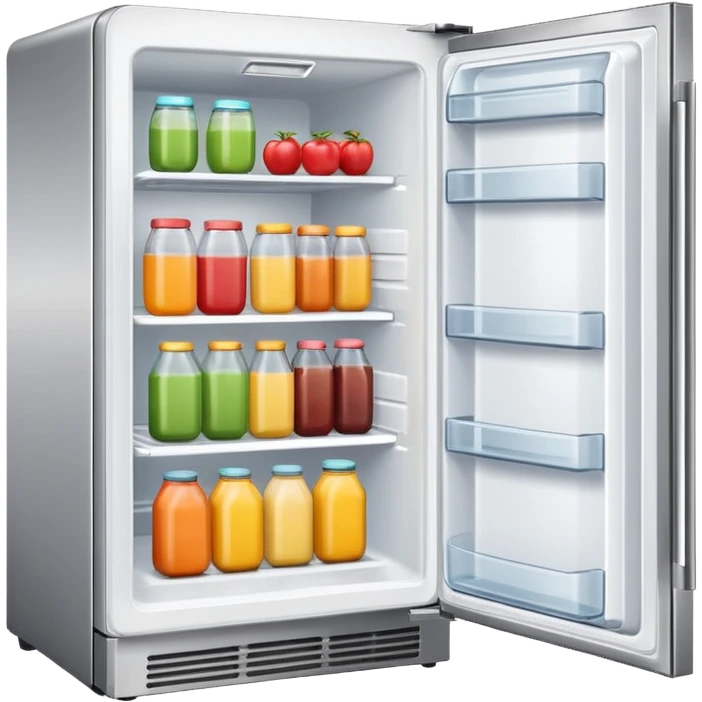opened refrigerator  icon emoji